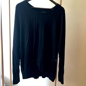 Athleta Black Comfy Sweater 2X